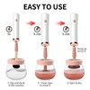 Senbowe Upgraded Makeup Brush Cleaner and Dryer Machine, Electric Cosmetic