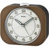 Seiko Kyoda Alarm Clock, Metallic Brown