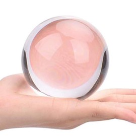 LooQin 60mm Perfect Lensball Clear Glass Crystal Ball Photography Props Artificial Crystal Lens Decorative Balls
