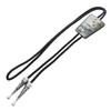 Bowties.jp prt0214 Silver Ocean Star Loop Tie Necklace Polar Tie