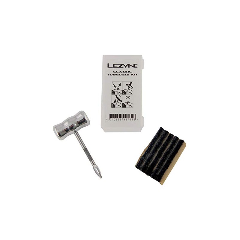 LEZYNE Classic Tubeless Tire Puncture Repair Kit