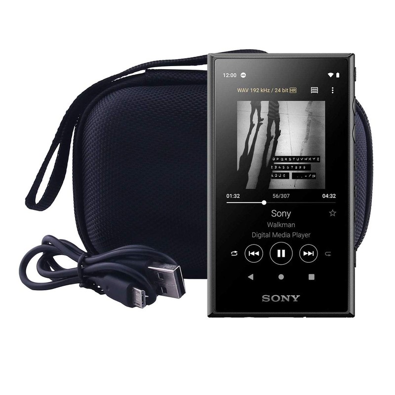 Sony NW-A105/ A106/A107 Walkman Dedicated Storage Case - WERJIA (Black)
