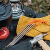 Boundless Voyage 4/8/12PCS Titanium Alloy Lightweight Camping Tent Stakes Pegs