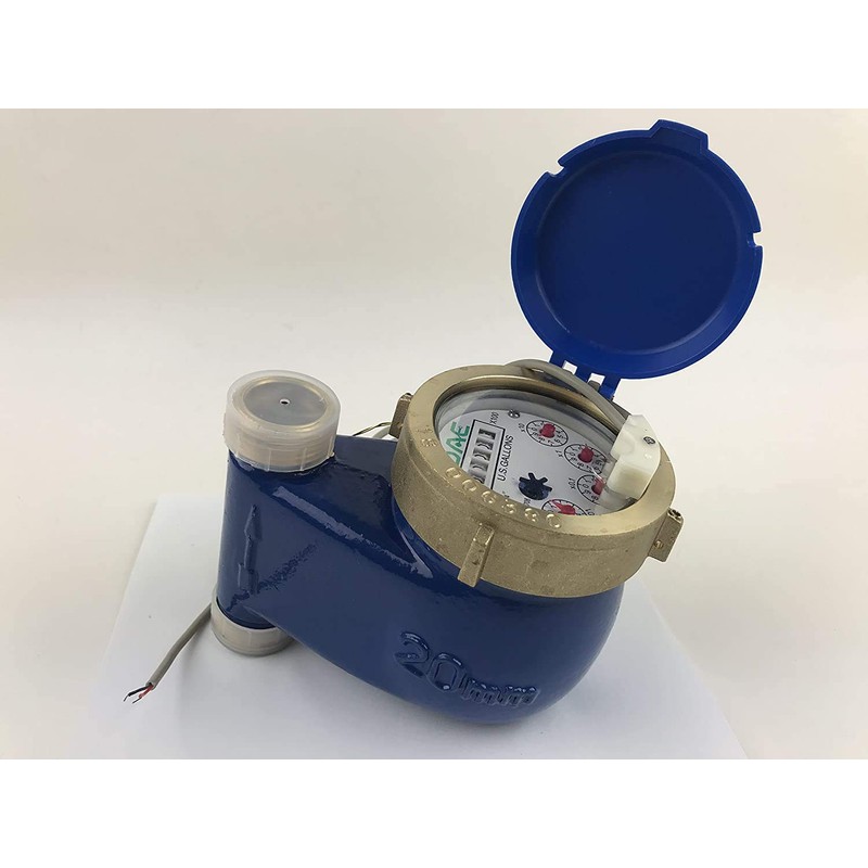 DAE V-75P Vertical Water Meter with Pulse Output, 3/4” NPT