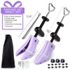 Shoe Stretcher Women, Plastic Pair of 4-way Adjustable Shoe Expander