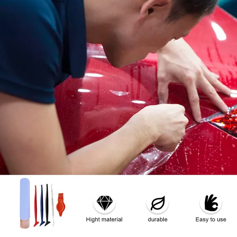 baixikly Car Vinyl Wrap Tool Kits, Window Tint Tools Including