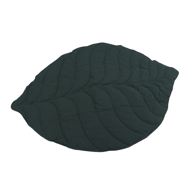 Leaf Shaped Rug Multipurpose Soft Comfortable Special Shaped Baby Crawling