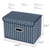 STOREONE Fabric Storage Cube Bins Foldable Organizer Container Collapsible Basket