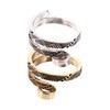IWOWHERO 2pcs Metal Yarn Guide Ring Thimble for Knitting Comfortable