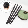 10 bastoncini per capelli in legno, bacchette per capelli cinesi