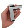 Operitacx 2pcs Adjustable Glass Shelf Brackets Supports for Thickness Stable