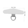 OSALADI Ultra-Thin Stainless Steel Phone Pad Metal Tether Tab for