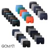 Gomati Men's Seamless Pants (Pack of 6) Seamless Boxer Shorts