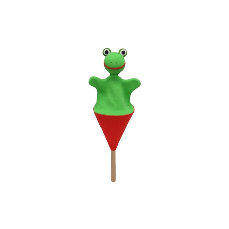 Moravská ústredna 13380A Frog 20Cm, Pop Puppets, Multicolour, 20 cm