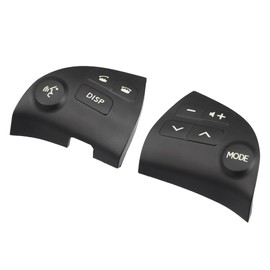 1 Pair Steering Wheel Volume Control Switch Button Replacement for Lexus ES350 2007-2010 Replace 84250-33190-C0 Left and Right Side