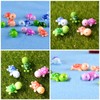 ERINGOGO 25pcs Small Turtle Miniature Turtle Resin Animal Bulk Minifigure