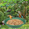 Hanging Bird Feeder for Outside, Hanging Bird Feeder Tray with