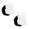 2 Pcs False Eyelash Pallets Acrylic Makeup Eyelash Trays for