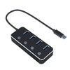 USB Hub 4 Port USB 3.0 Data Hub USB Splitter