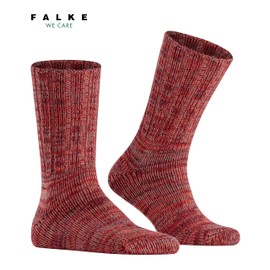 FALKE Men's Brooklyn M So Cotton Plain 1 Pair Socks, Orange Orangette 8155, 8.5-11