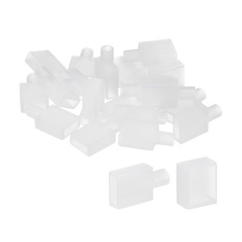 PATIKIL Silicone End Cap Plug Cover for Strip Light, 40 Pack IP67 Waterproof with 2 Holes Fit 5050 10mm Wide LED Strip Light, 2 Styles Included