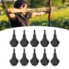 10pcs Archery Arrowheads Nylon Safety Archery Target Tips with Detachable