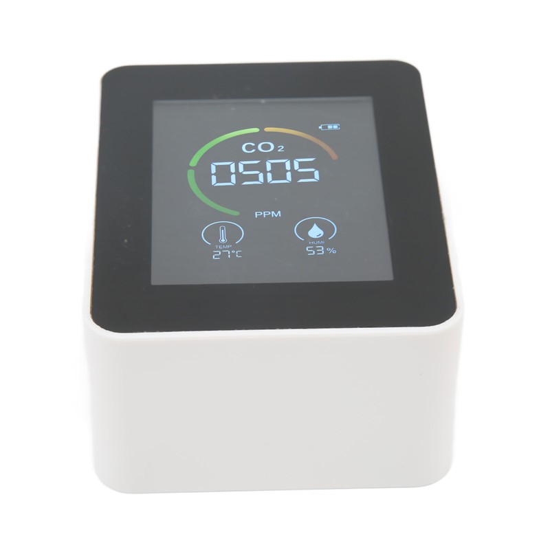 Carbon Dioxide Detector Large Screen Semiconductor Sensor Air Quality Monitor