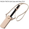 RICOH THETA Soft Case with Strap TS-3 Strap Soft Case