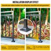 Epcee 1pcs Post 1.5" Aluminum Deck Post Base Cover, Post