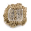 Scrunchy Updo Combs Ponytail Hair Extensions Clip in Bun Claw