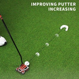 Pro Putting Gates, Golf Putting Training Aid Portable Putting Cup, Putt Putt Golf Set Includes Protective Bag for Golfers, Enthusiast, Beginners