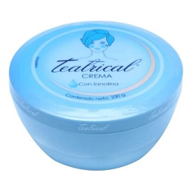  CREMA FACIAL TEATRICAL CON LANOLINA - Hidratación Profunda 230g