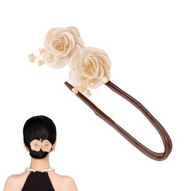 Traziewell Hair Accessories for Hairstyles Buns Maker for Long Hair Bun Accessories for Women Hair Bun Shaper Set 0416