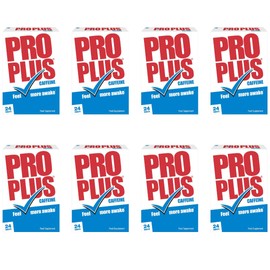 Pro Plus 192 tablets - Caffeine tablets - Sugar Free | Pack of 8 (8 x 24)