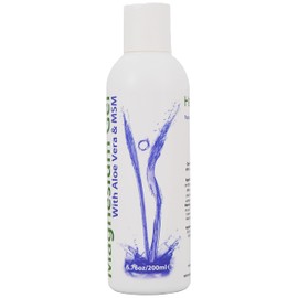 Magnesium Gel with Aloe Vera and MSM | 6.76 oz - 200 ml Gel | Pure Magnesium Chloride | Organic Aloe Vera | Heiltropfen®