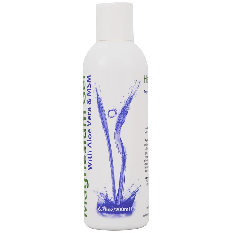 Magnesium Gel with Aloe Vera and MSM | 6.76 oz