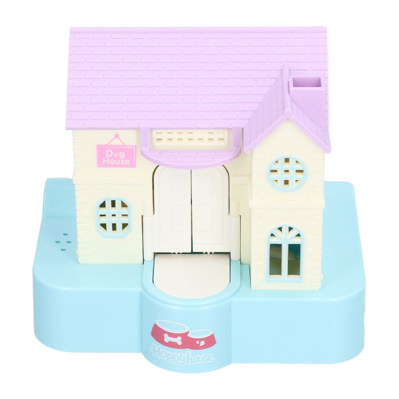 Doghouse Money Saving Box Automatic Coin Swallowing with Light Music