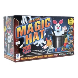 Amazing Magic Hat - 200 Easy to Learn Magic Tricks - It's Magic by Hanky Panky Toys – Easy to Use for Young Kids - for Ages 7+ - Instructional Videos Online