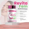 Revitafem Multivitamínico Mujeres 30caps 500mg Fórmula Natural Isoflavonas Damiana Vitaminas