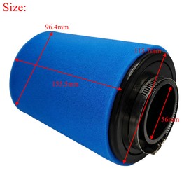 3Pcs Air Filters for CFMoto CF800 CForce 400 500 600 800 UForce ZForce
