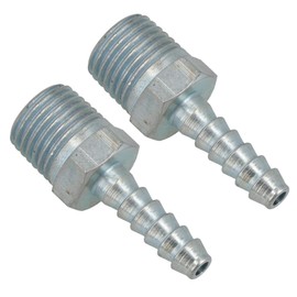 1/4" BSP Thread Hose Tail 3/16 Pipe Connector Air Fitting 2 Pack FT038