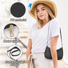 WisePoint Small Shoulder Purse, PU Leather Small Shoulder Bag for Women Mini Shoulder Handbag with Zipper, Mini Shoulder Bag (light brown)