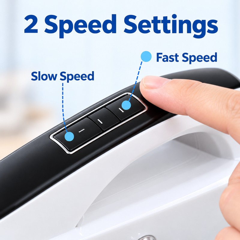 Handheld Sewing Machine for Quick Mending – 2-Speed Electric Single-Thread