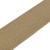 Strapcrafts 1.5-Inch Wide Colored Double-Side Twill Woven Elastic,2 Yards,Khaki 32140