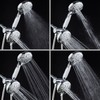 Hotel Spa Notilus Surround-Shower(TM) High-Pressure 48-setting Luxury 3-way Shower Head/Handheld