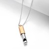 BOLAGTIER Anxiety Whistle Frequency Healing Devices Mindfulness Breathing Necklace Meditation