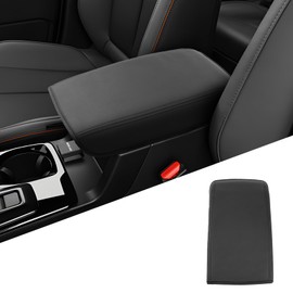 Center Console Armrest Cover for 2026 Subaru Forester - Anti-Scratch Armrest Protector PU Leather Arm Rest Box Lid Cover Compatible with 2026 Subaru Forester/Hybrid Accessories