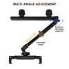 TOCCOOL Car Vanity Mirror with Lights, Headrest Mount Back Seat