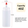 Squeeze Bottle, Shekure 30Pcs 4 Oz Premium Food Grade Plastic