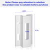E 2124 Sliding Door Keeper,Extruded Aluminum Sliding Door Latch Replacement